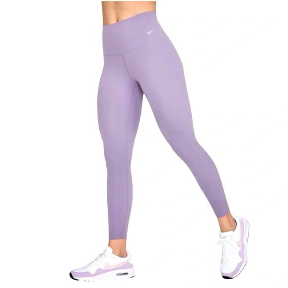 Nike Zenvy Women's Gentle Support Purple Mid Rise Leggings Size 2X DV4911 509 - Picture 5 of 9